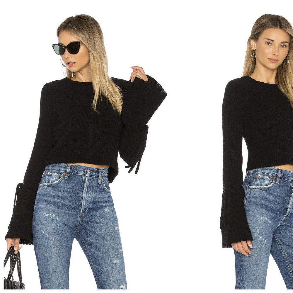LOVERS & FRIENDS / PARKWOOD SWEATER / BLACK / SIZE S